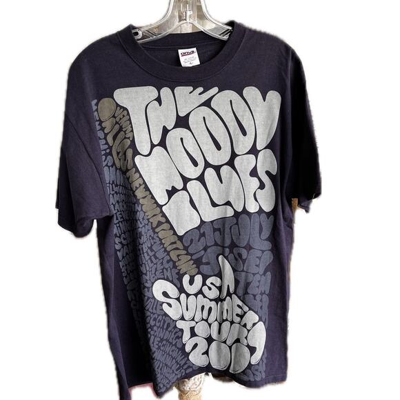 Anvil Other - Moody Blues 2009 USA Summer Tour concert tee shirt Men’s L unisex top, rock band